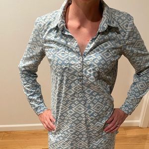 Lucky Brand Western Shirt Dress - Size Medium